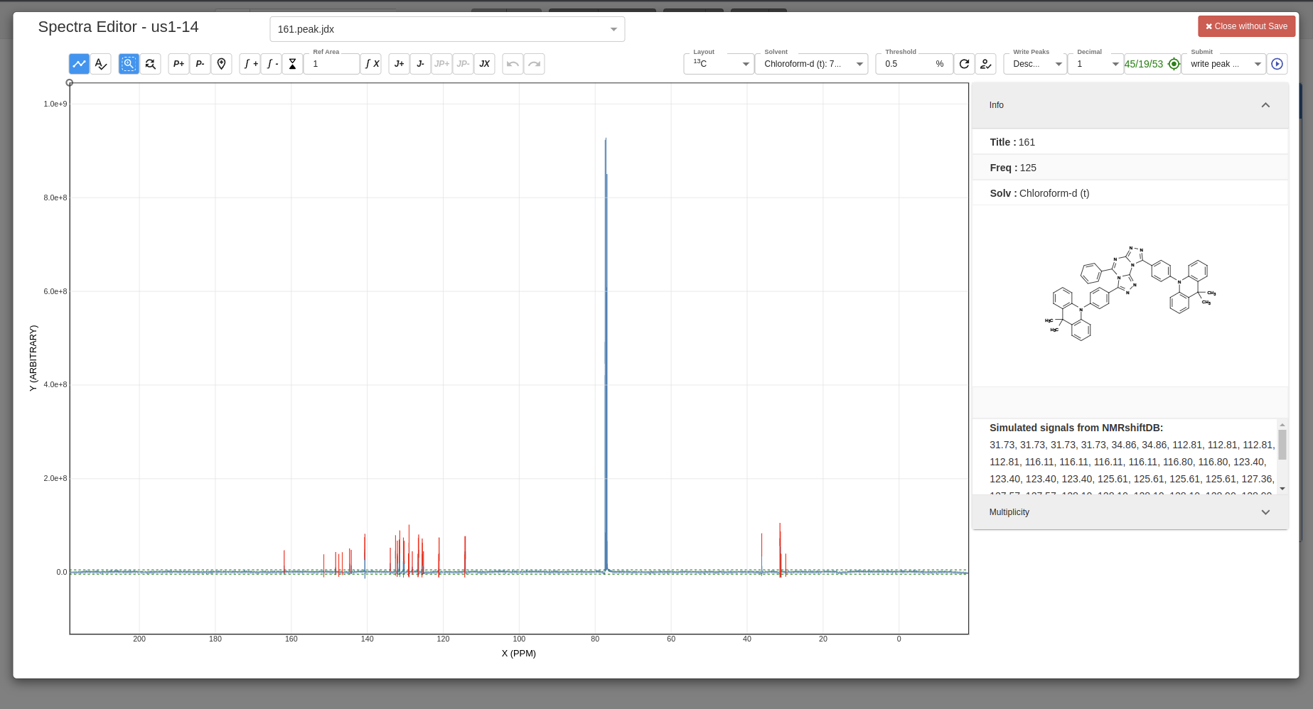 chemspectra frontend